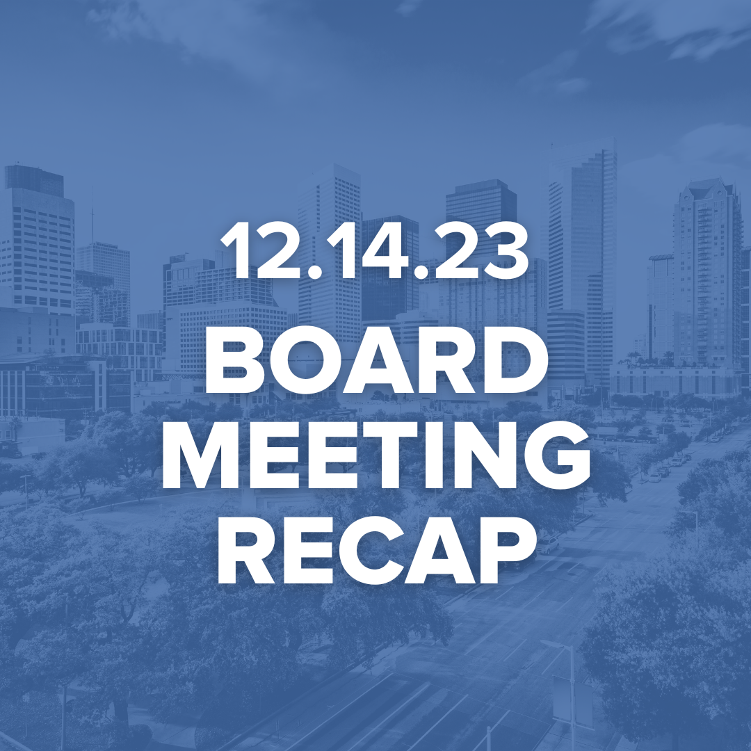 Houston ISD Board Meeting Recap 12.14.23